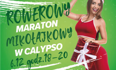 Rowerowy maraton Calypso Bike! – 6 grudnia o godz. 18.00-20.00